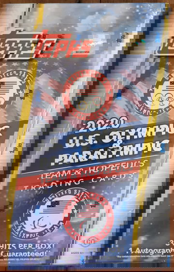 2021 Topps US Olympics & Paralympic Hopefuls Hobby Box