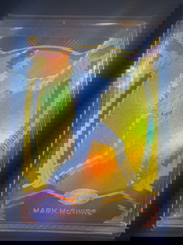 2021 certified baseball card # 41 Mark McGwire 02/10 HOT CARD!