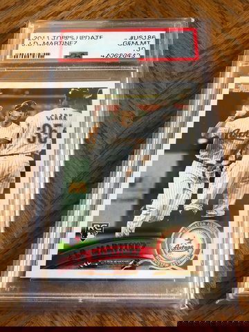 2011 Topps Update J.D. Martinez rookie card