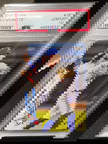 2020 Topps Bo Bichette PSA 10