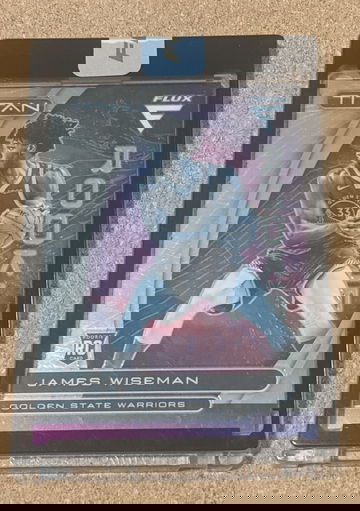 2020-21 Flux Basketball 🏀 JAMES WISEMAN Titan Encased Rookie Warriors RC SP 🔥