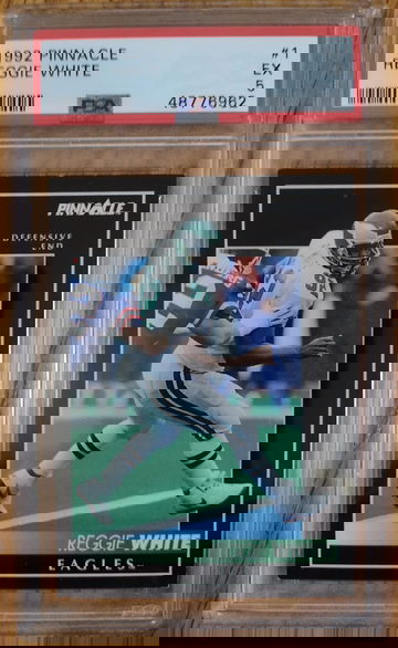 1992 Pinnacle Reggie White PSA 1