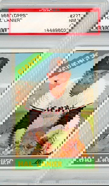 1966 Topps Hal Lanier #271 PSA 7 P1357