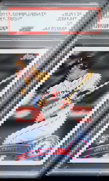 PSA 10 - 2011 TOPPS UPDATE MIKE TROUT RC #US175