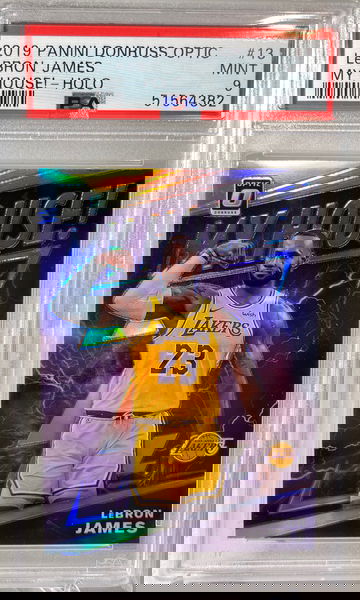 Lebron James My House HOLO PSA 9