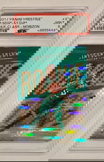 2017 Jayson Tatum Prestige #3 PSA 9