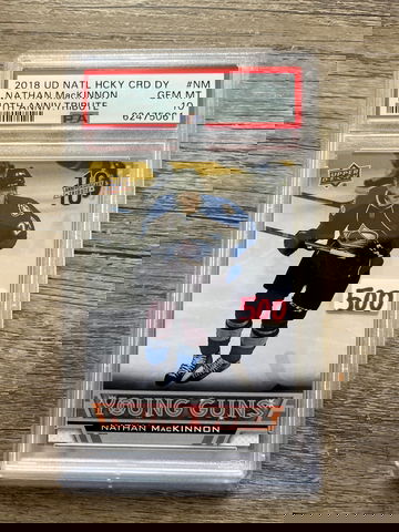 2018 UD Natl Crd Day Nathan Mackinnon 10th Anniversary Tribute