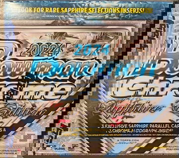 2024 Bowman Chrome Sapphire Hobby Box