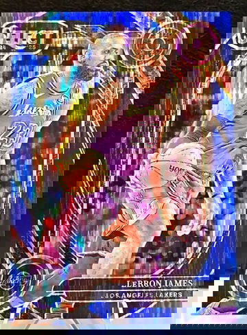 LEBRON JAMES  2024/25 PANINI SELECT #241  BLUE FLASH PRIZM  /99  Lakers 