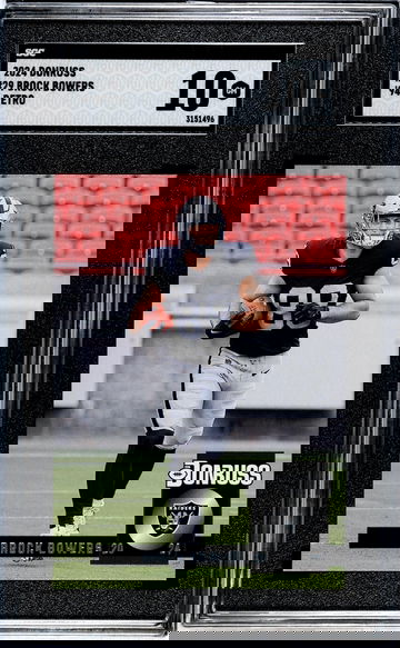 2024 Donruss #29 Brock Bowers '94 Retro SGC 10