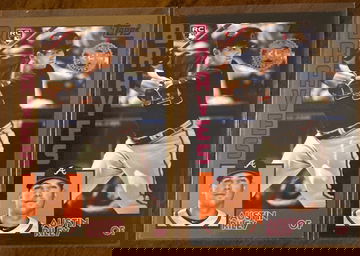 Austin Riley 2019 Topps update 1984 rc lot (2) gold & black