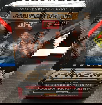 2021 Panini UFC Debut Edition Blaster Box 