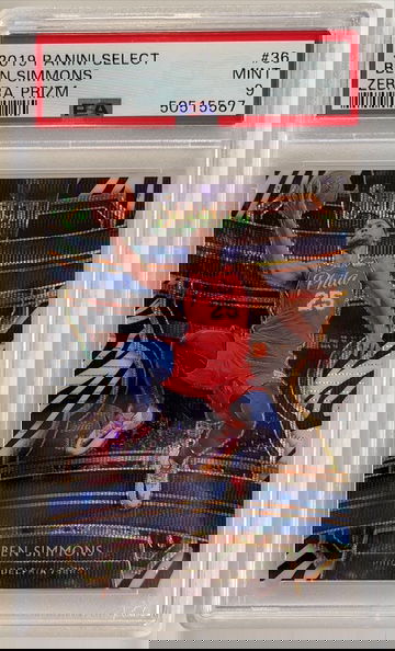 Ben Simmons Zebra Prizm