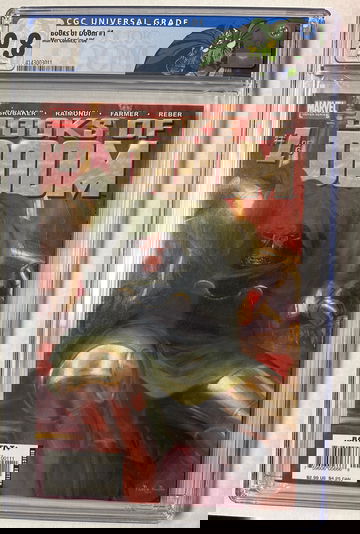 Books of Doom #1 CGC 9.8 2006 Marvel Ed Brubaker Custom Label