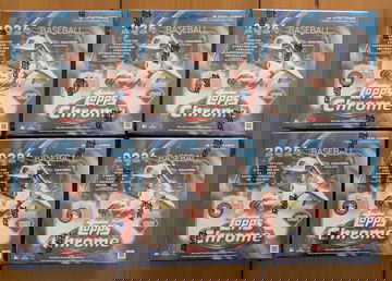 2024 Topps Chrome Update Mega Box - 6 Factory Sealed Boxes