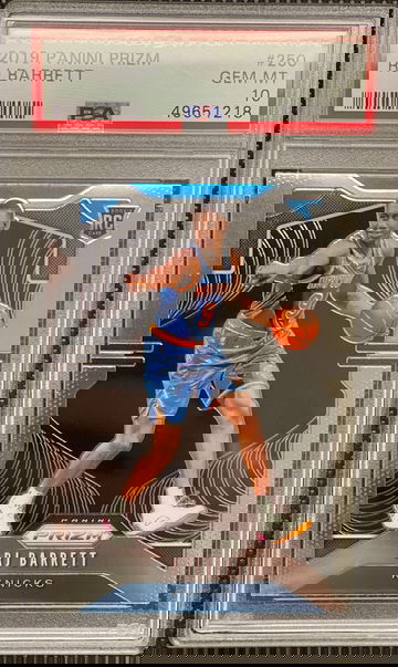 2019 Panini Prizm RJ Barrett PSA 10 Gem Mint