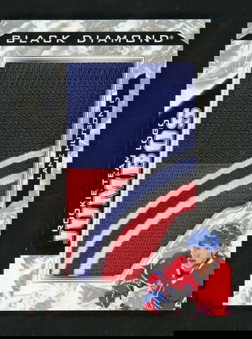 2024-25 Upper Deck Black Diamond Rookie Team Logo Jumbos Lane Hutson #RTL-LH