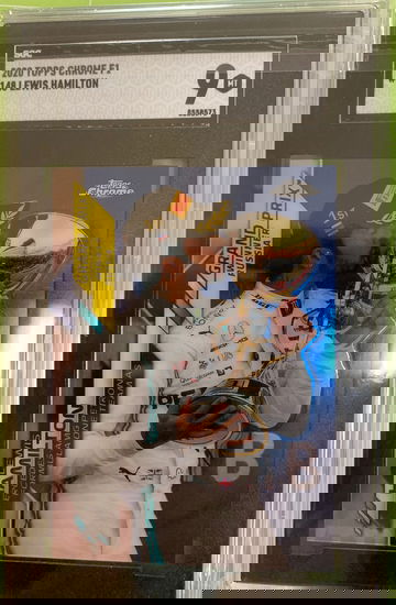 2020 Topps Chrome. Formula 1 Lewis Hamilton #148 SGC 9