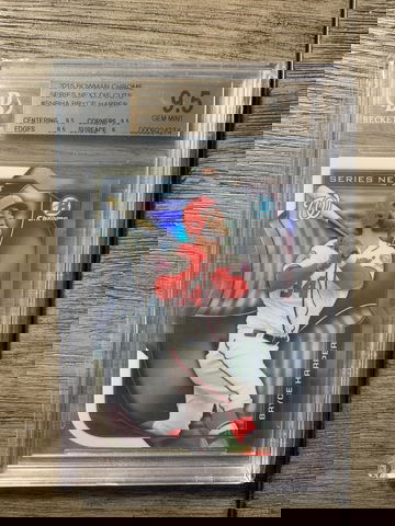 2015 Bowman Chrome Series Next “Die Cuts” Bryce Harper (BGS 9.5)