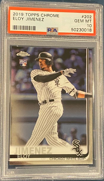 2019 Topps Chrome Eloy Jimenez RC Rookie PSA 10 Gem Mint