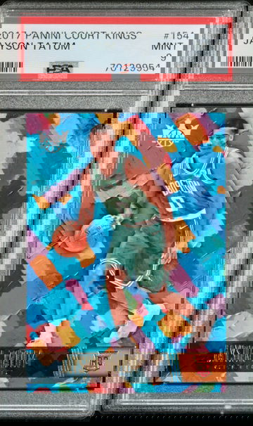 2017-18 Panini Court Kings Jayson Tatum Level II Rookie #154 PSA 9 Mint Celtics