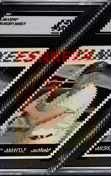 1964 Topps Mickey Mantle SGC 4