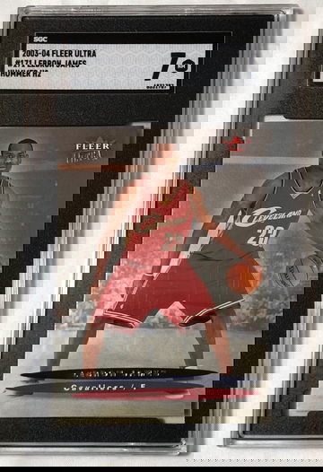 2003-04 FLEER ULTRA #171 LEBRON JAMES  H2 NMT 7