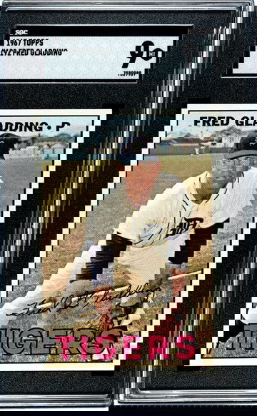 1967 Topps Fred Gladding #192 SGC 9