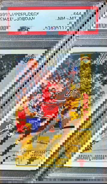1991 Upper Deck Michael Jordan #44 NM-MT PSA 8