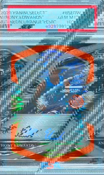 Anthony Edward’s Prizm FOTL /30 auto