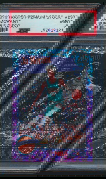 Ja Morant Hoops Premium Tribute Purple Disco PSA 9