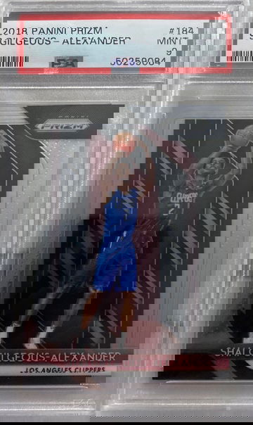 2018 Panini Prizm Shai Gilgeous-Alexander PSA 9 MINT