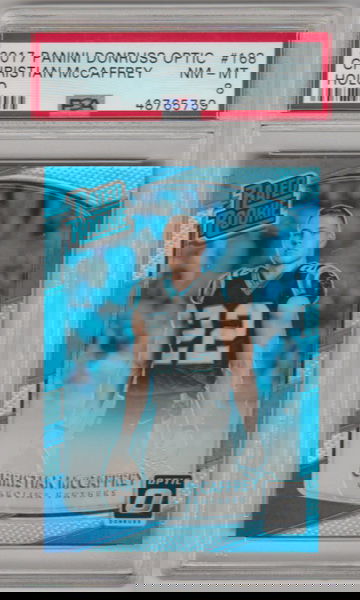 2017 Donruss Optic Holo Christian McCaffrey