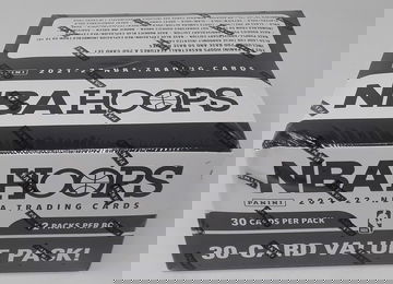 2021-22 Panini NBA HOOPS Cello fat pack box 