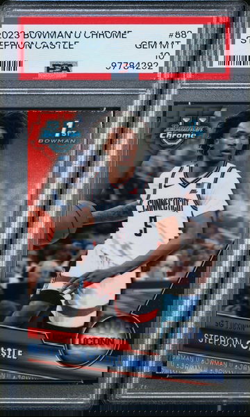 2023 Bowman University Chrome Stephon Castle #88 PSA 10