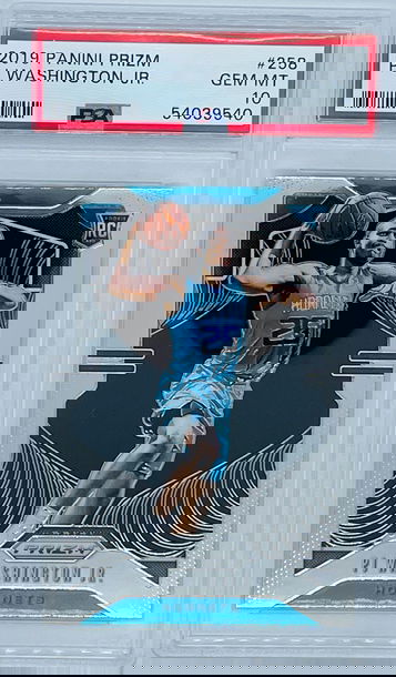2019 Prizm PJ Washington PSA 10