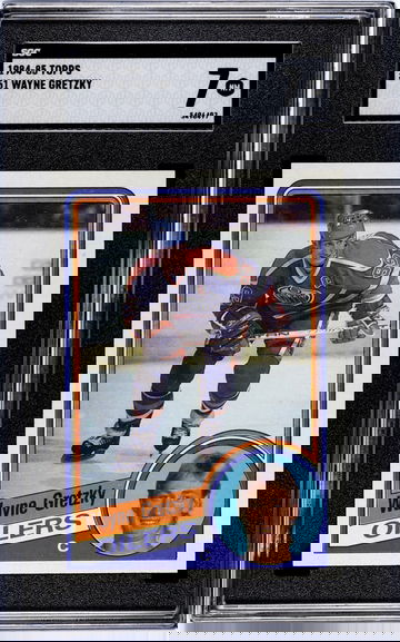 1984-85 TOPPS #51 WAYNE GRETZKY OILERS NEAR MINT