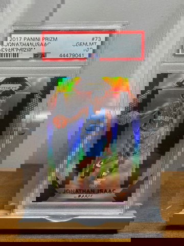 2017 Jonathan Isaac Panini Prizm Silver PSA 10