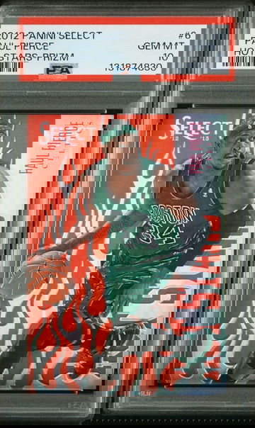 2012-13 Select Paul Pierce Hot Stars Prizm #23/25 Celtics PSA 10 POP 1 !! 🎆