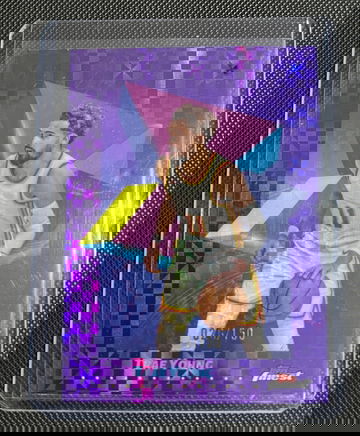 2025 Topps Chrome 2 Trae Young Purple X-Fractor /150