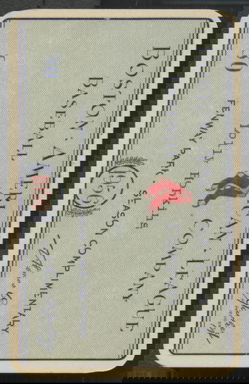 1956 Red Sox Lolly Hopkins Season Pass "The Lady with the Megaphone"