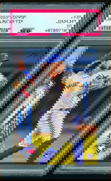 2020 Topps Series 1 Bo Bichette PSA 10