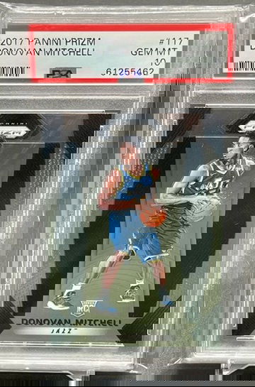 2017 Panini Prizm Donovan Mitchell Rookie RC PSA 10 GEM MINT 