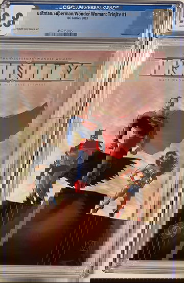 BATMAN/SUPERMAN/WONDER WOMAN: TRINITY # 1  DC COMICS 2003  CGC 9.8 WHITE PAGES