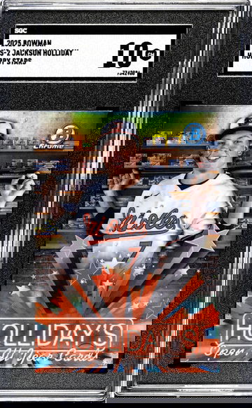 2025 Bowman #HS-2 Jackson Holliday Hobby Stars SGC 10