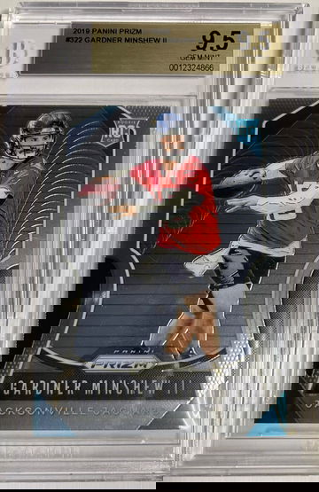 2019 Panini Prizm #322 Gardner Minshew BGS 9.5