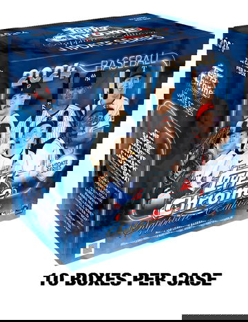 2024 Chrome Sapphire Update Baseball Sealed Case 10 boxes