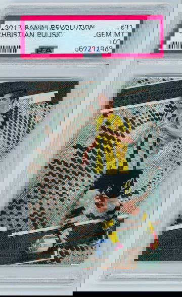 2017 Panini Revolution Christian Pulisic #31 PSA 10