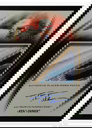 2014 Trea Turner Leaf Trinity #PA-TT1