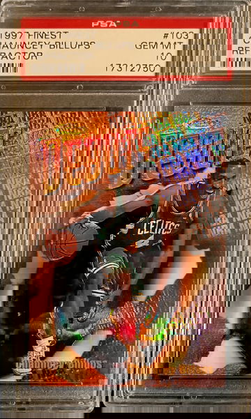 1997 Finest Refractor #103 Chauncey Billy’s Rookie RC HOF PSA 10 GEM MINT